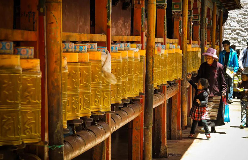 仓姑寺转经