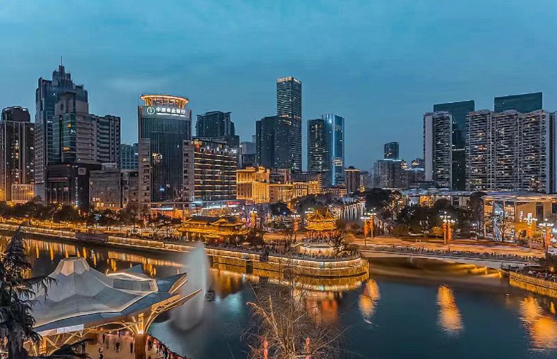 成都夜景