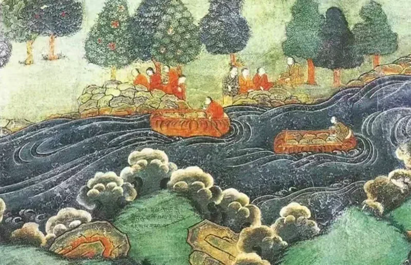 布达拉宫壁画
