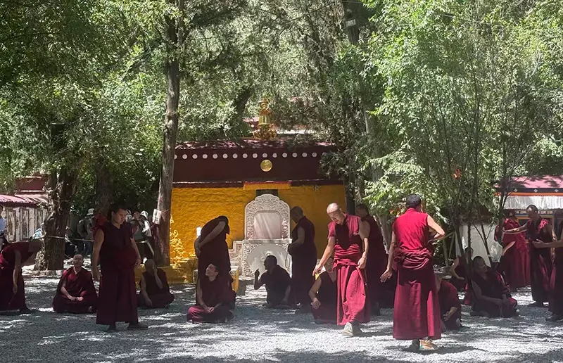 色拉寺辩经