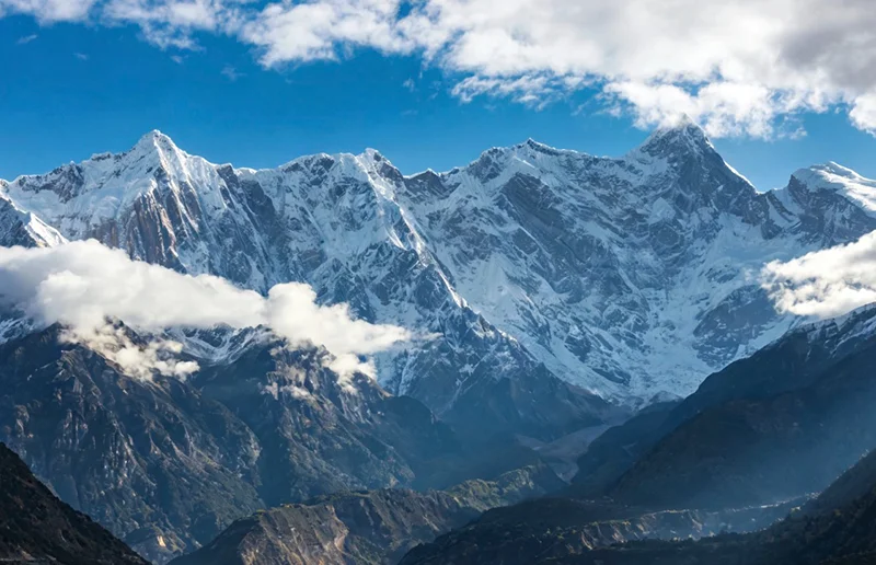 直白村仰望南迦巴瓦峰
