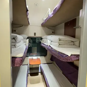 Lhasa to Beijing train hard sleeper