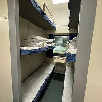 Lhasa to Lanzhou train hard sleeper