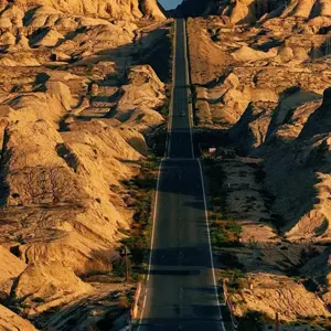 独库公路的独特景色